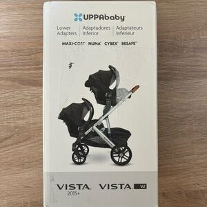 UPPAbaby Lower Car Seat Adapter for Maxi-COSI, Nuna, and Cybex Infant Car Seats